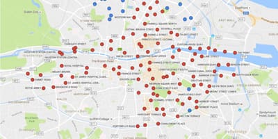 Dublinbikes carte